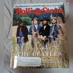 Rolling Stone magazine September 2020. Excellent condition Beatles collectible